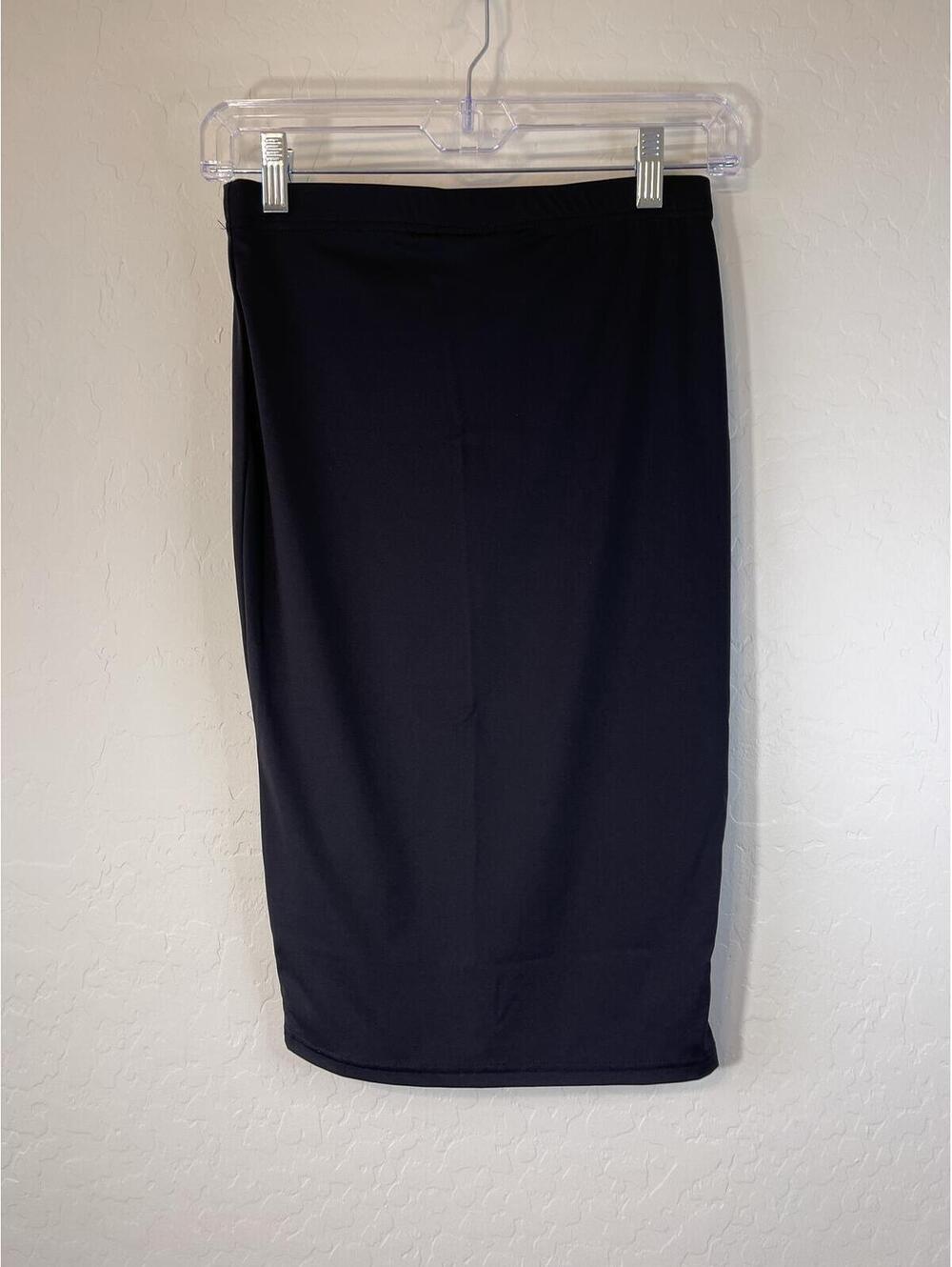 Killstar Carpe Noctem Black Gothic Stretch Skirt Size XS - Picture 3 of 5